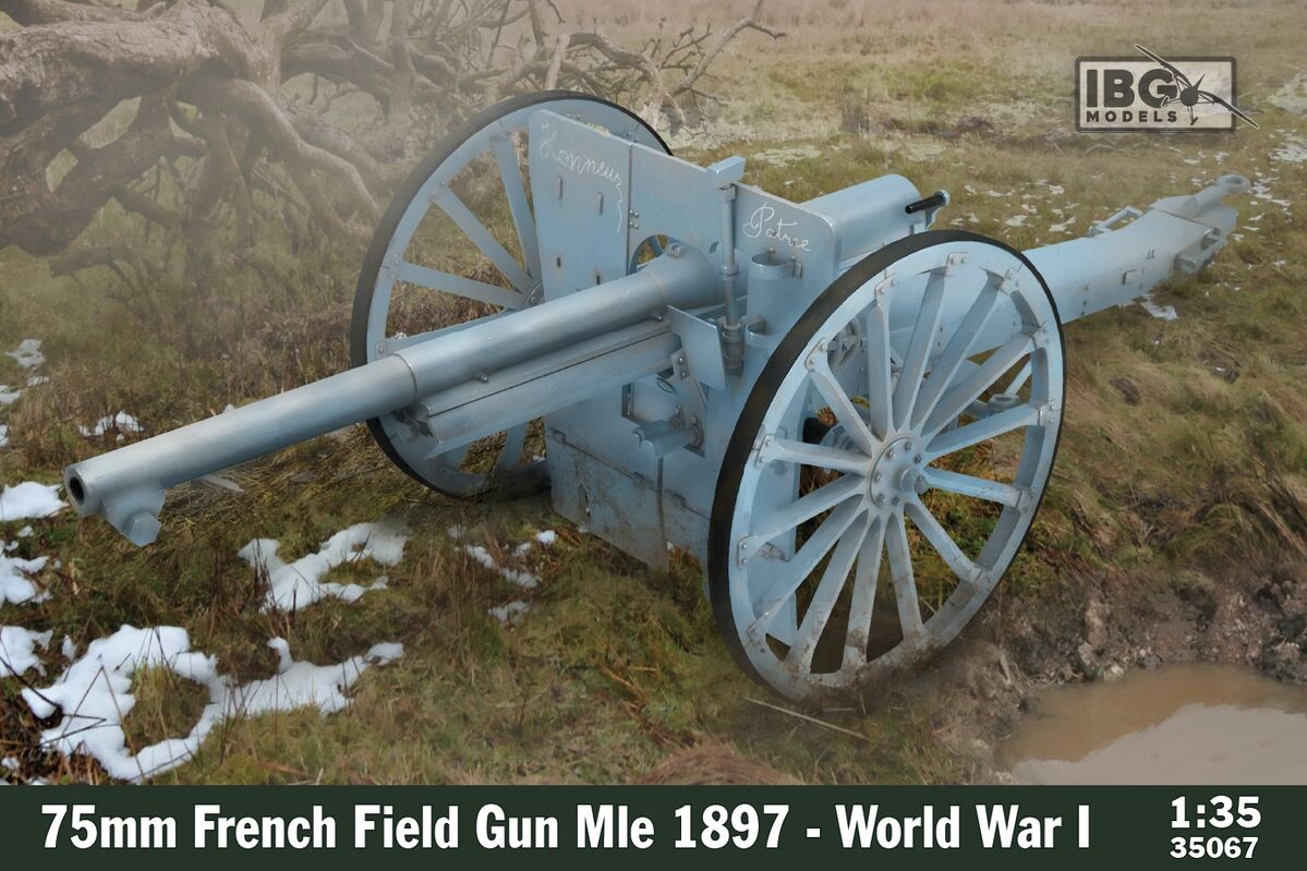 75mm French Field Gun Mle 1987 World War I