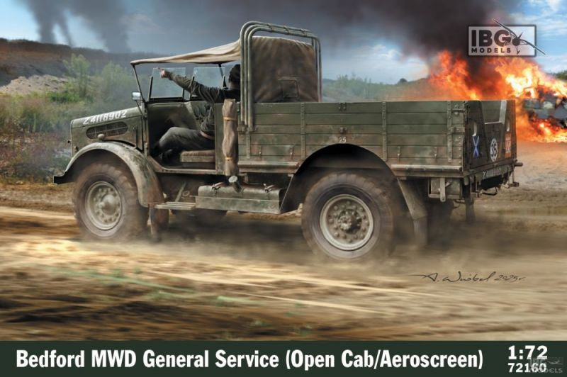 Bedford MWD General Service (Open Cab/Aeroscreen)