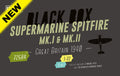 Supermarine Spitfire Mark I & II. Great Britain 1940 Black Bo