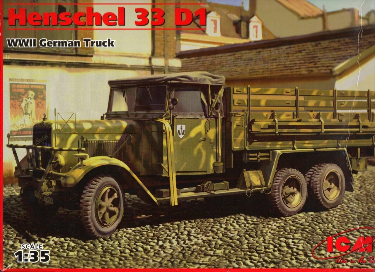 Henschel 33 D1. WWII German Truck