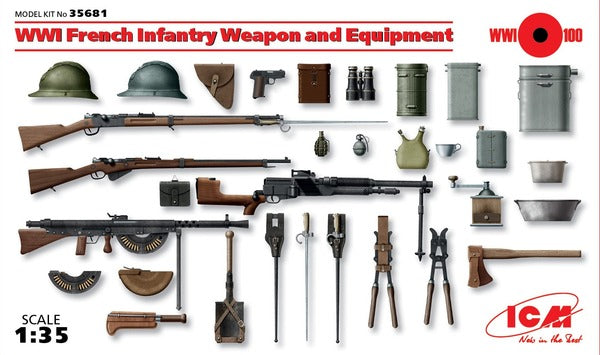 WWI French Infantry Weapon and Equipment