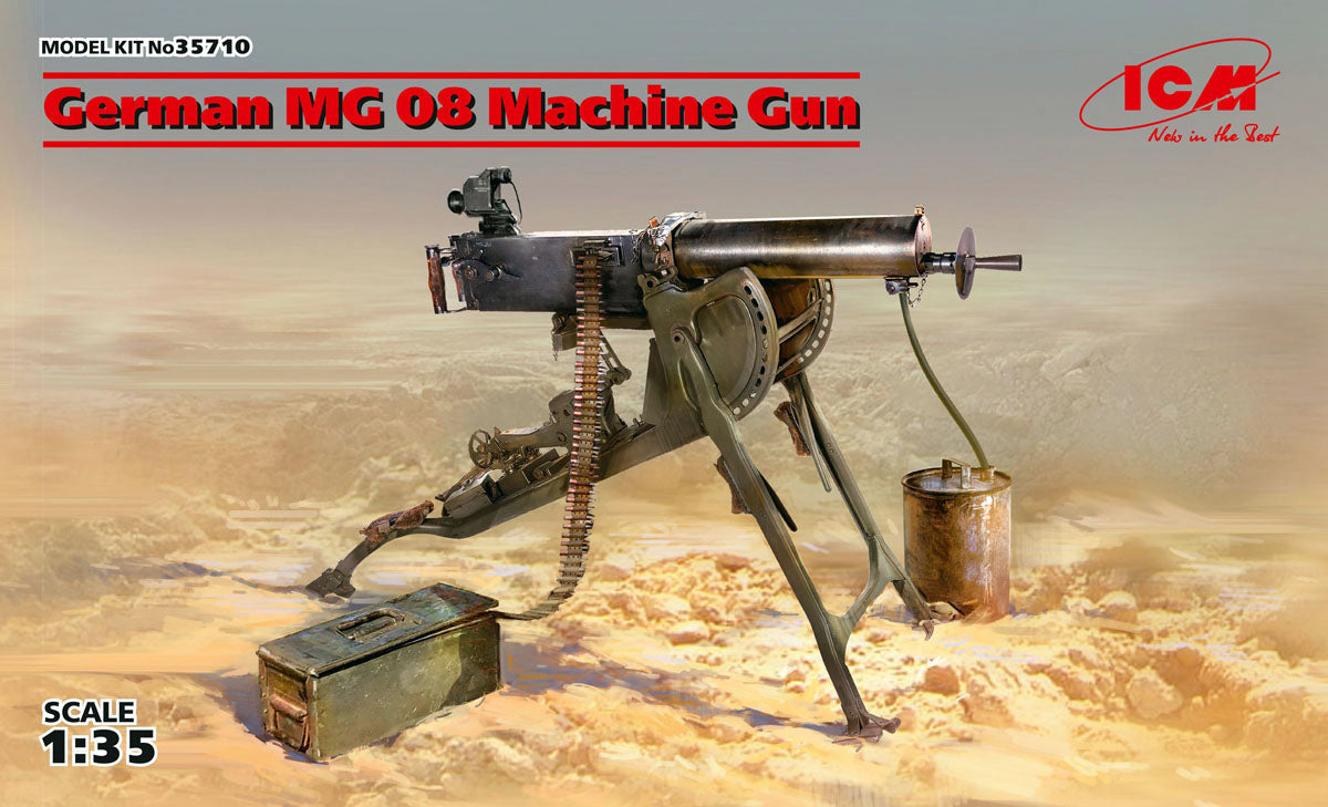 German MG 08 Machine Gun