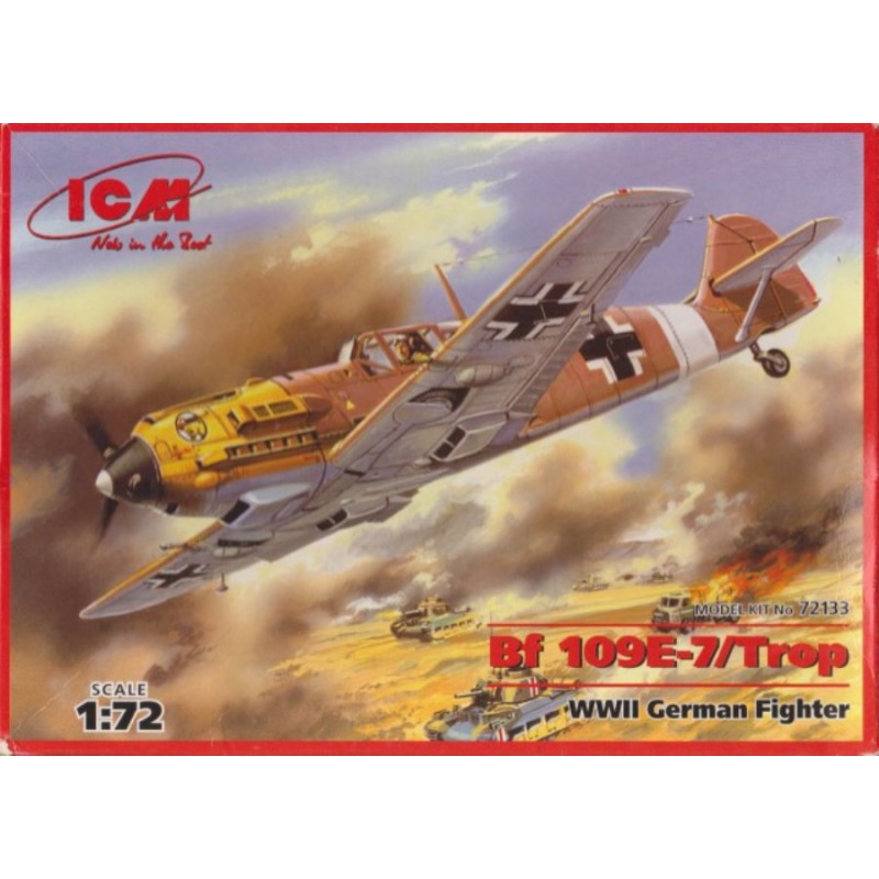 Bf 109E-7/Trop WWII German Fighter