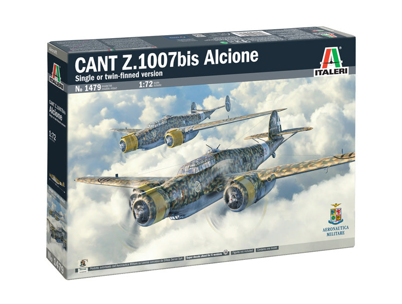 Cant Z.1007bis Alcione. Single or Twin-Finned Version