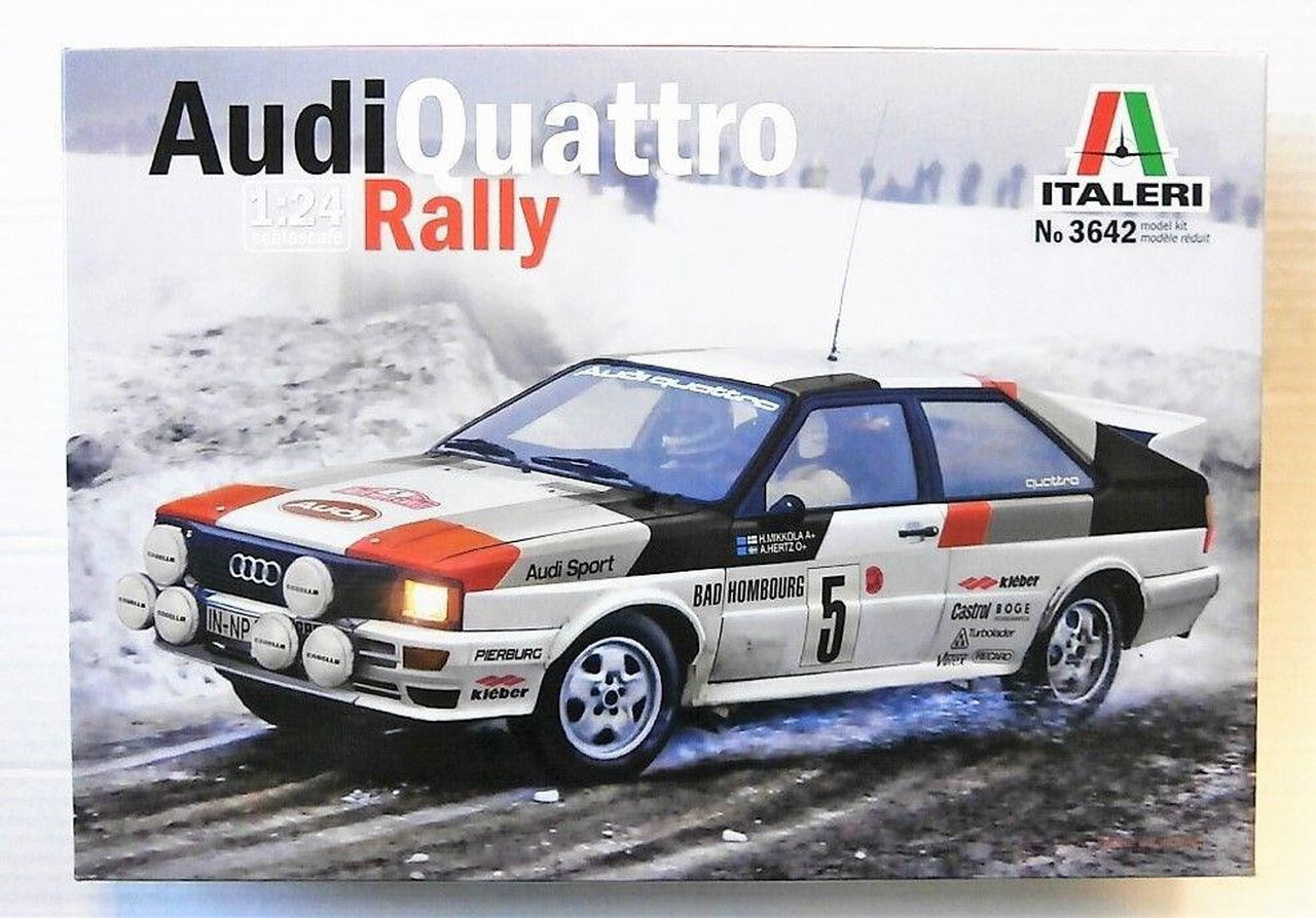Audi Quattro Rally. Mikkola-Hertz.
