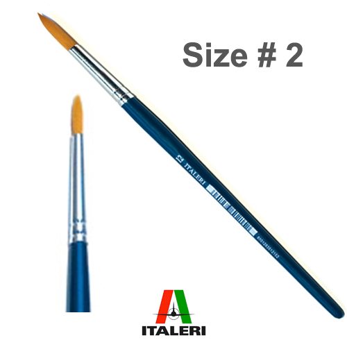 Italeri Synthetic Round 2 Brush