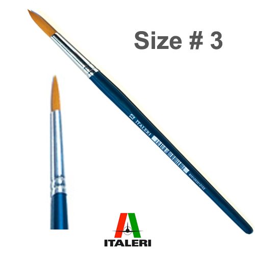 Italeri Synthetic Round 3 Brush
