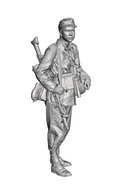 German Army (Heer) WW2 Mid–Late War MG-34 Machine Gunner 1/35