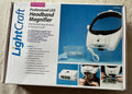 LightCraft Professional LED Headband Magnifier with Bi-Plate Magnification & Precision Loupe