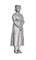 Finnish WW2 woman auxiliary service voluntary ”Lotta” 1/35