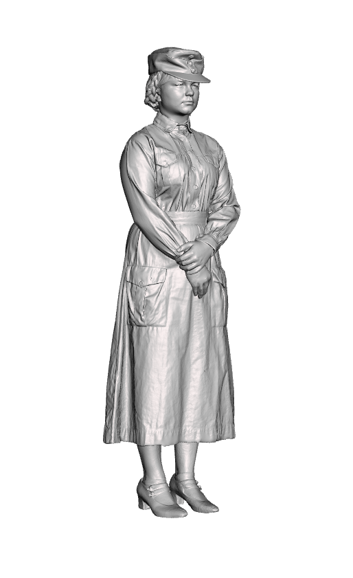 Finnish WW2 woman auxiliary service voluntary ”Lotta” 1/35