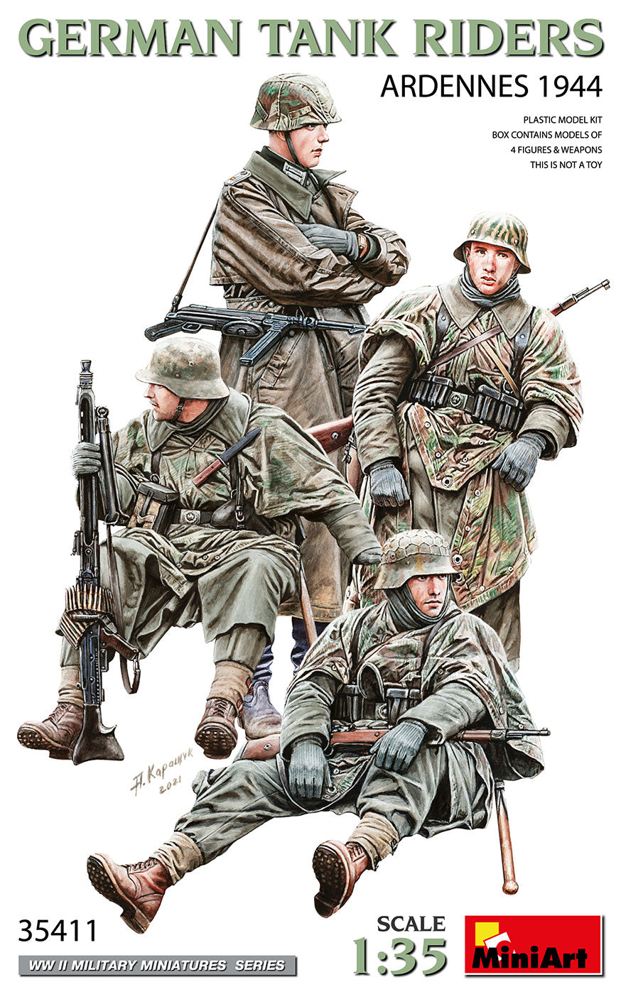 German Tank Raiders Ardennes 1944