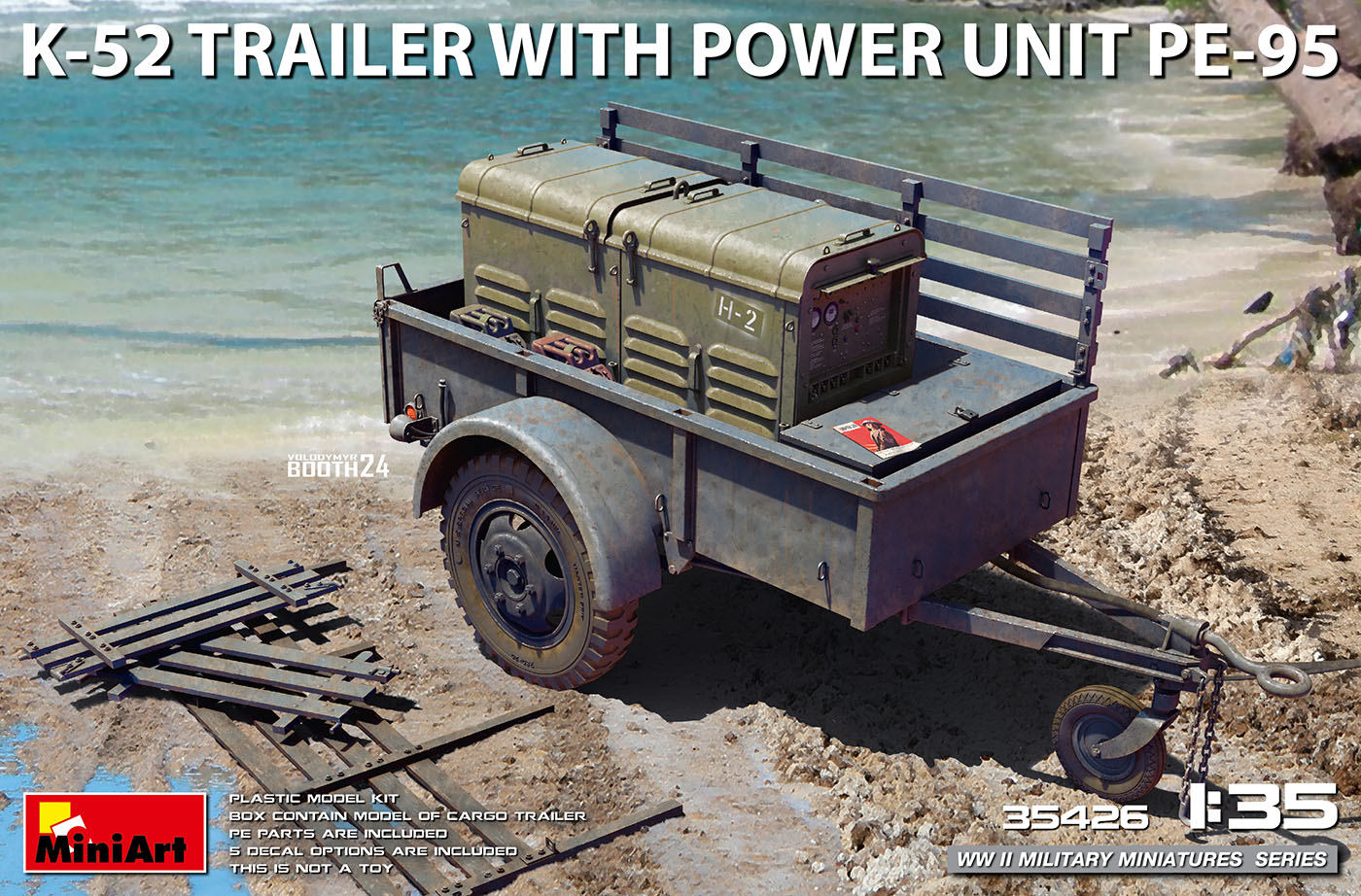 K-52 Trailer with Power Unit PE-95