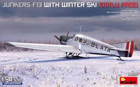 Junkers F13 with Winter Ski Early Production
