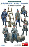 Finnish and Soviet Pilots w/ Accessories
