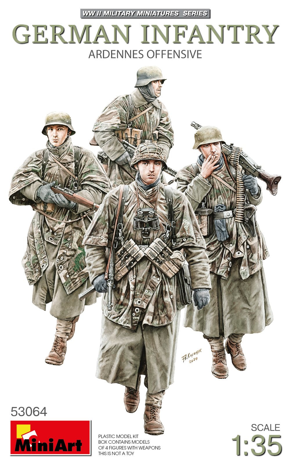 German Infantry Ardennes Offensive