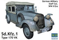 Sd.Kfz.1 Type 170 VK German Military Staff Car WWII Era