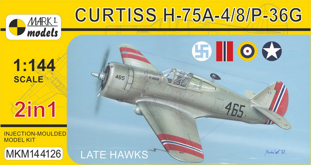 Curtiss H-75A-4/8 /P-36G 2in1