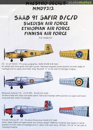 Maestro Decals Saab 91 Safir B/C/D