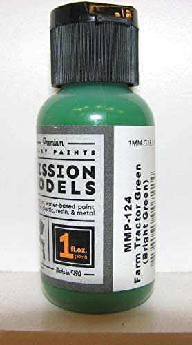 Mission Models MMP-124 Farm Tractor Green (Bright Green)