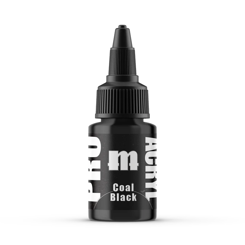 Pro Acryl MPA-002 Coal Black 22ml