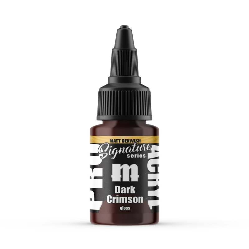 Pro Acryl MPA-S19 Dark Crimson 22ml Signature Series Matt Cexwish