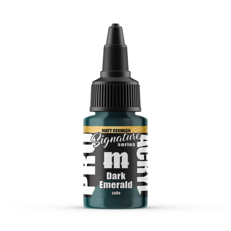 Pro Acryl MPA-S20 Dark Emerald 22ml Signature Series Matt Cexwish