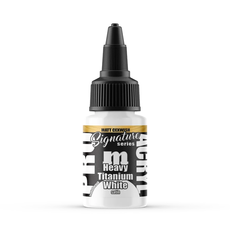 Pro Acryl MPA-S211 Heavy Titanium White 22ml Signature Series Matt Cexwish