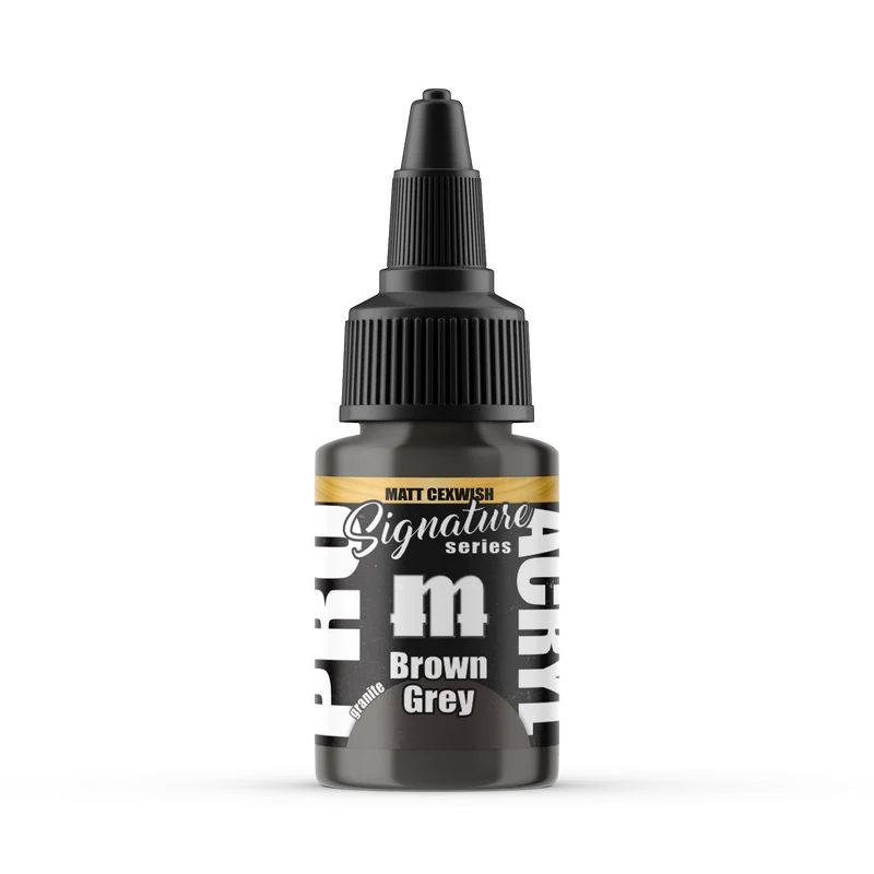 Pro Acryl MPA-S22 Brown Grey 22ml Signature Series Matt Cexwish