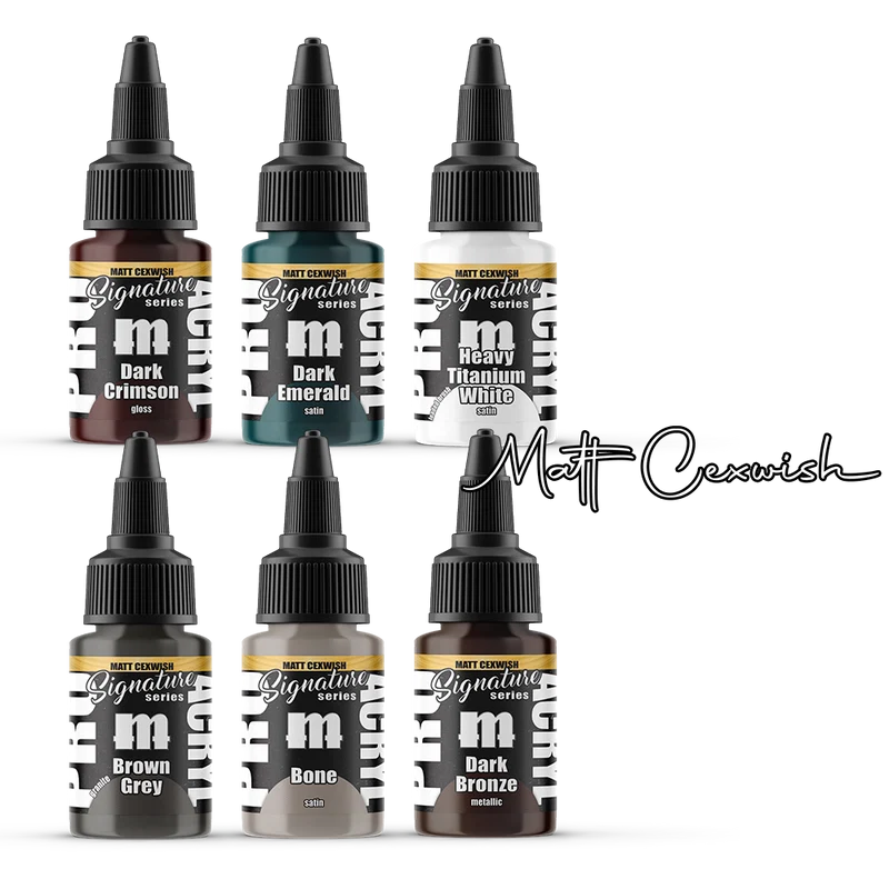 Pro Acryl Signature Series 4 Matt Cexwish Paint Set