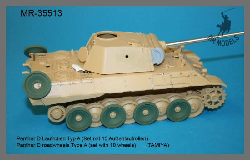Panther D roadwheels Type A (set with 10 wheels)