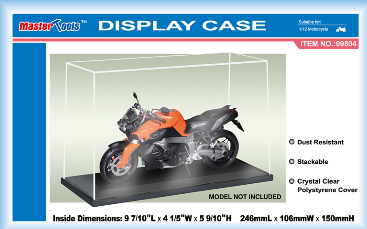 Display Case for 1:12 Motorcycle