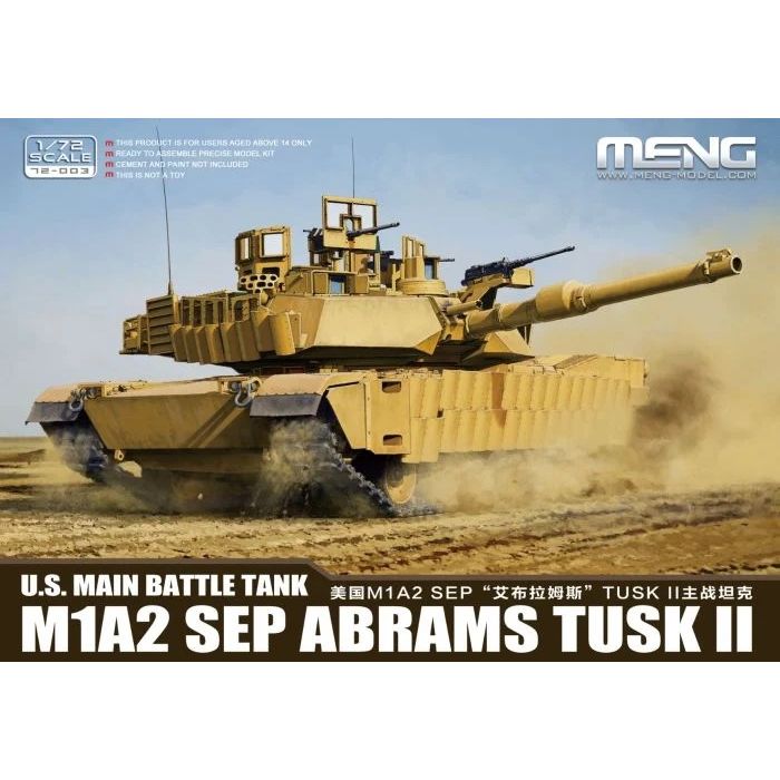U.S. Main Battle Tank M1A2 SEP Abrams Tusk II