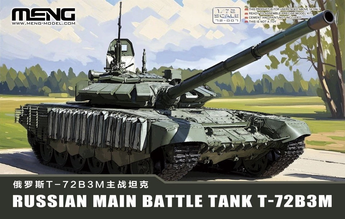 Russian Main Battle Tank T-72B3M