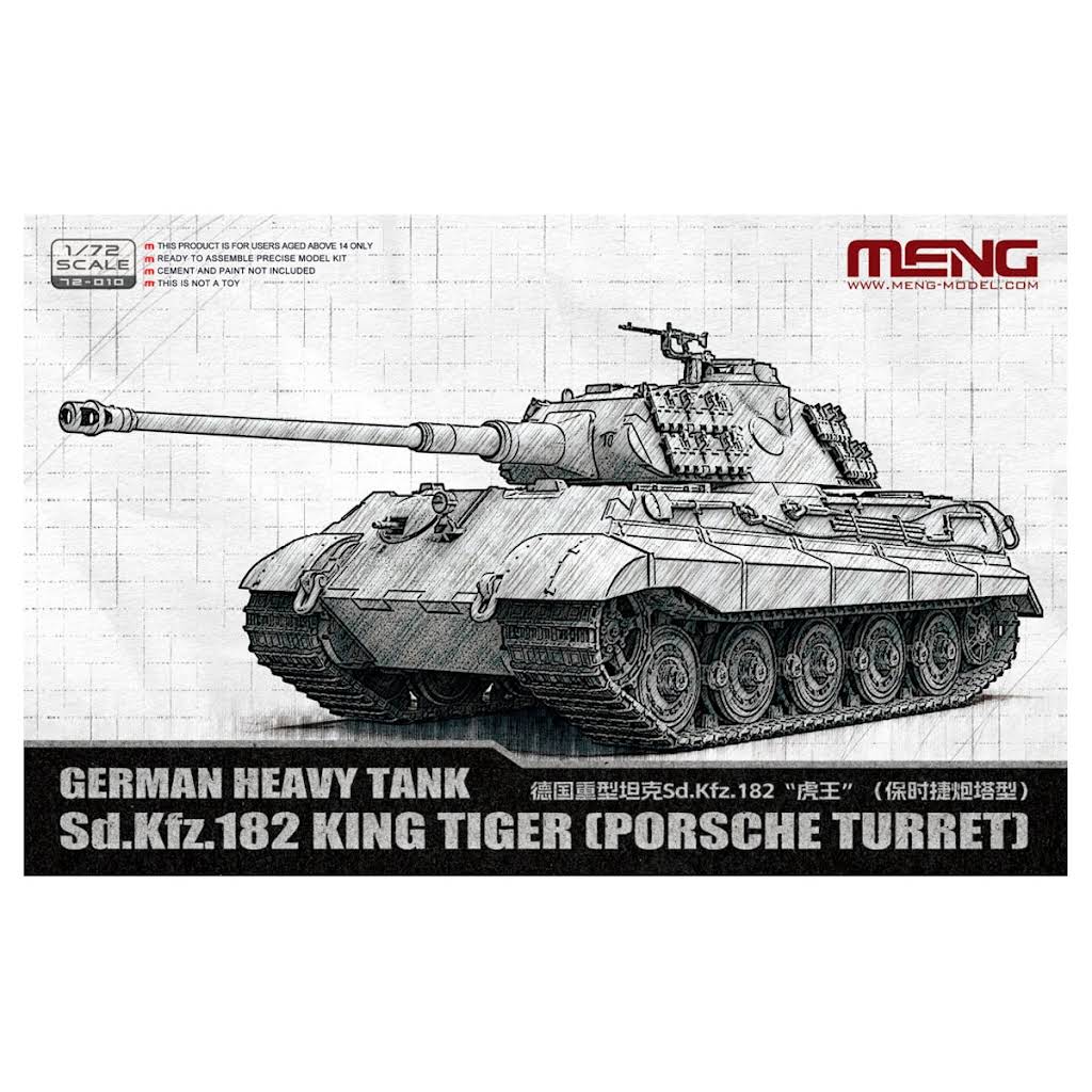 German Heavy Tank Sd.Kfz.182 King Tiger (Porsche Turret)