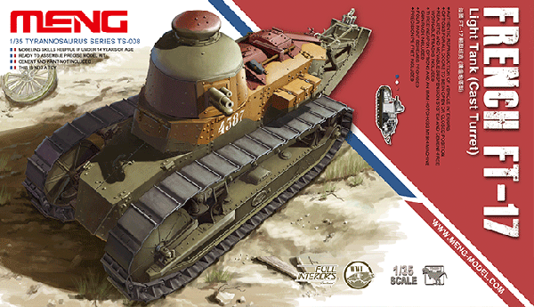 French FT-17 Light Tank (Cast Turret) Full Interiors