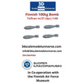 Finnish 100kg Bomb Tolfvan m/37. (4pc) 1/48