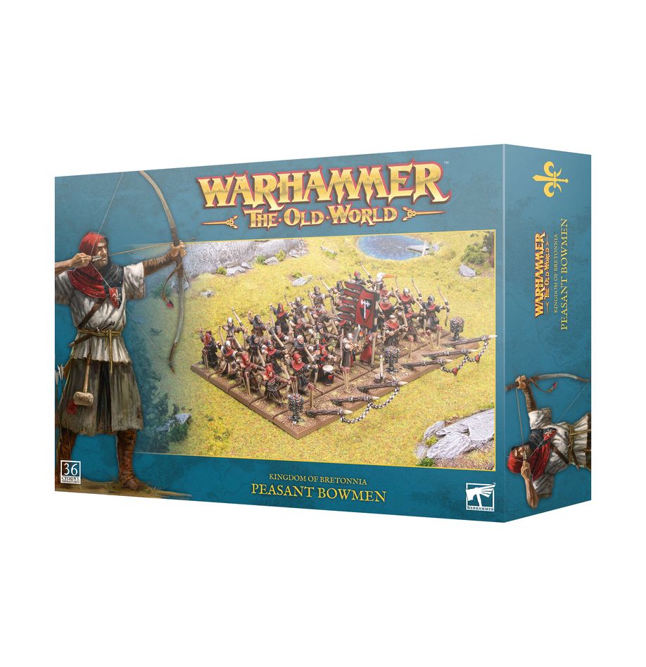 Warhammer The Old World. Kindom Of Bretonnia. Peasant Bowmen