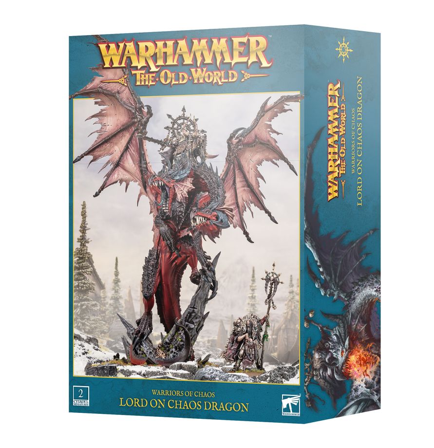 Warhammer Old World: Warriors of Chaos. Lord on Chaos Dragon