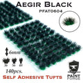 Paint Forge 0604 Aegir Black 6mm Self-Adhesive Tufts