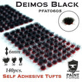 Paint Forge 0605 Deimos Black 6mm Self-Adhesive Tufts