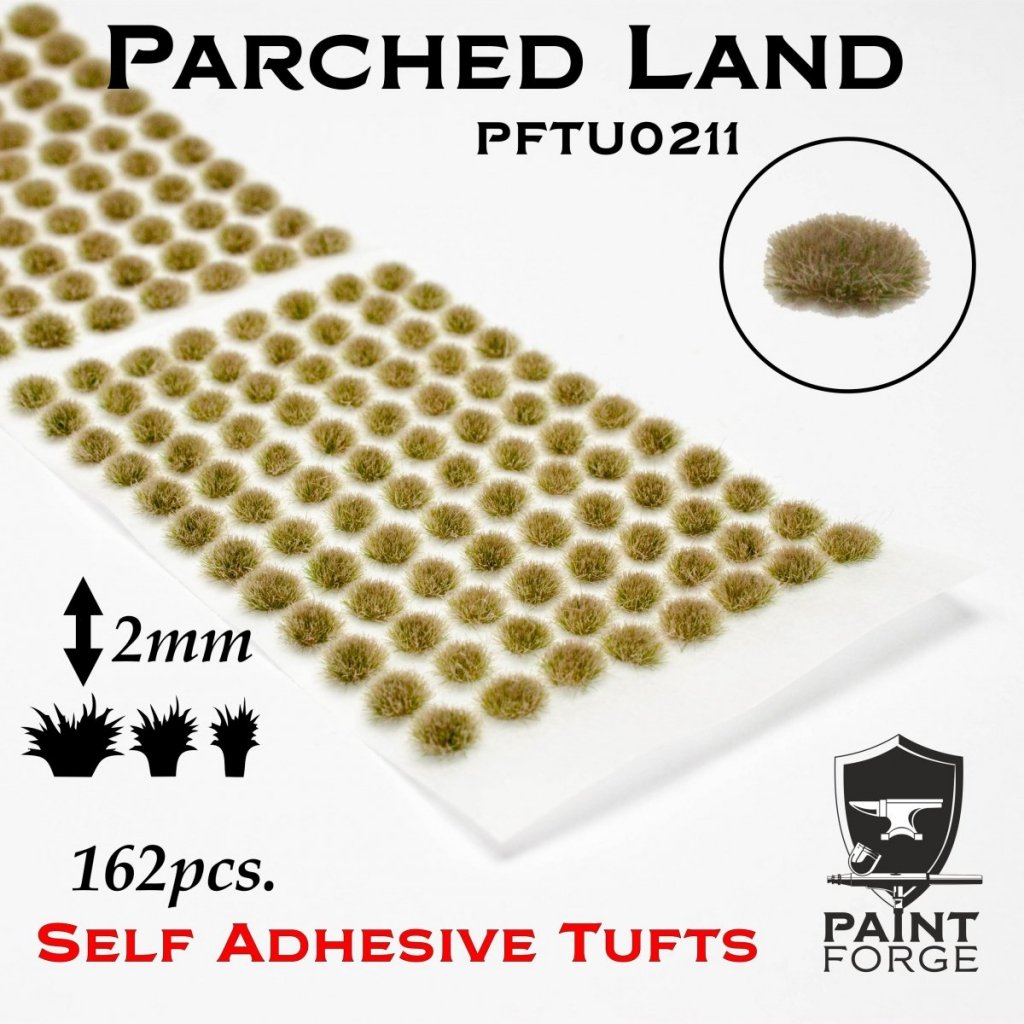Paint Forge 0211 Parched Land 2mm Self-Adhesive Tufts