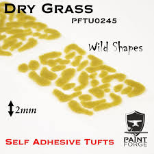 Paint Forge 0245 Wild Gry Grass 2mm Self-Adhesive Tufts