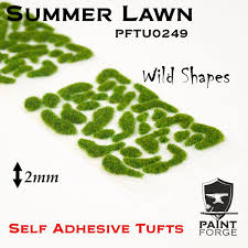 Paint Forge 0249 Wild Summer Lawn 2mm Self-Adhesive Tufts