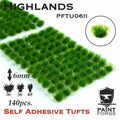 Paint Forge 0611 Highlands 6mm Self-Adhesive Tufts