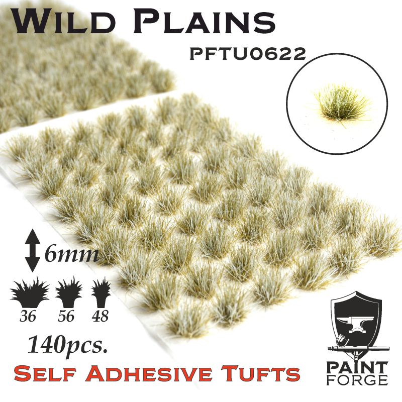 Paint Forge 0622 Wild Plains 6mm Self-Adhesive Tufts