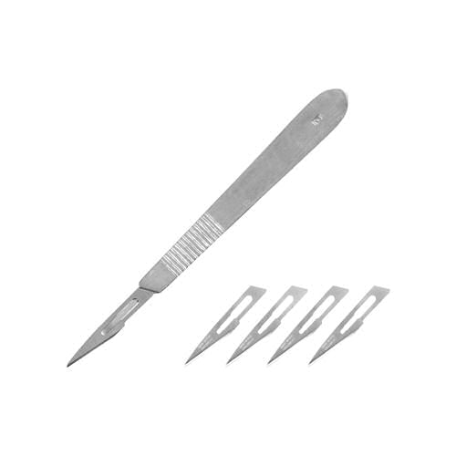 Model Craft Scalpel Set. Stainles Steel nro.3 Handle