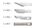 Model Craft 5 Assorted Blades no. 1 Knife