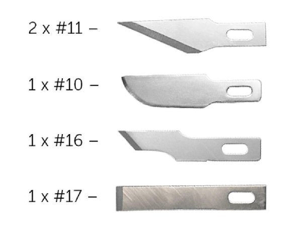 Model Craft 5 Assorted Blades no. 1 Knife