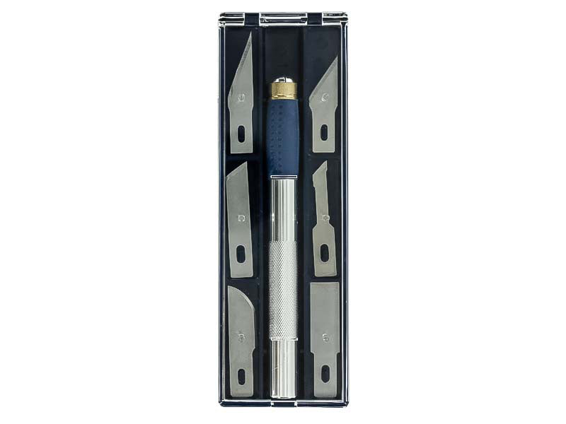 Model Craft Soft Grip Hobby Knife no.2 with 6 Blades
